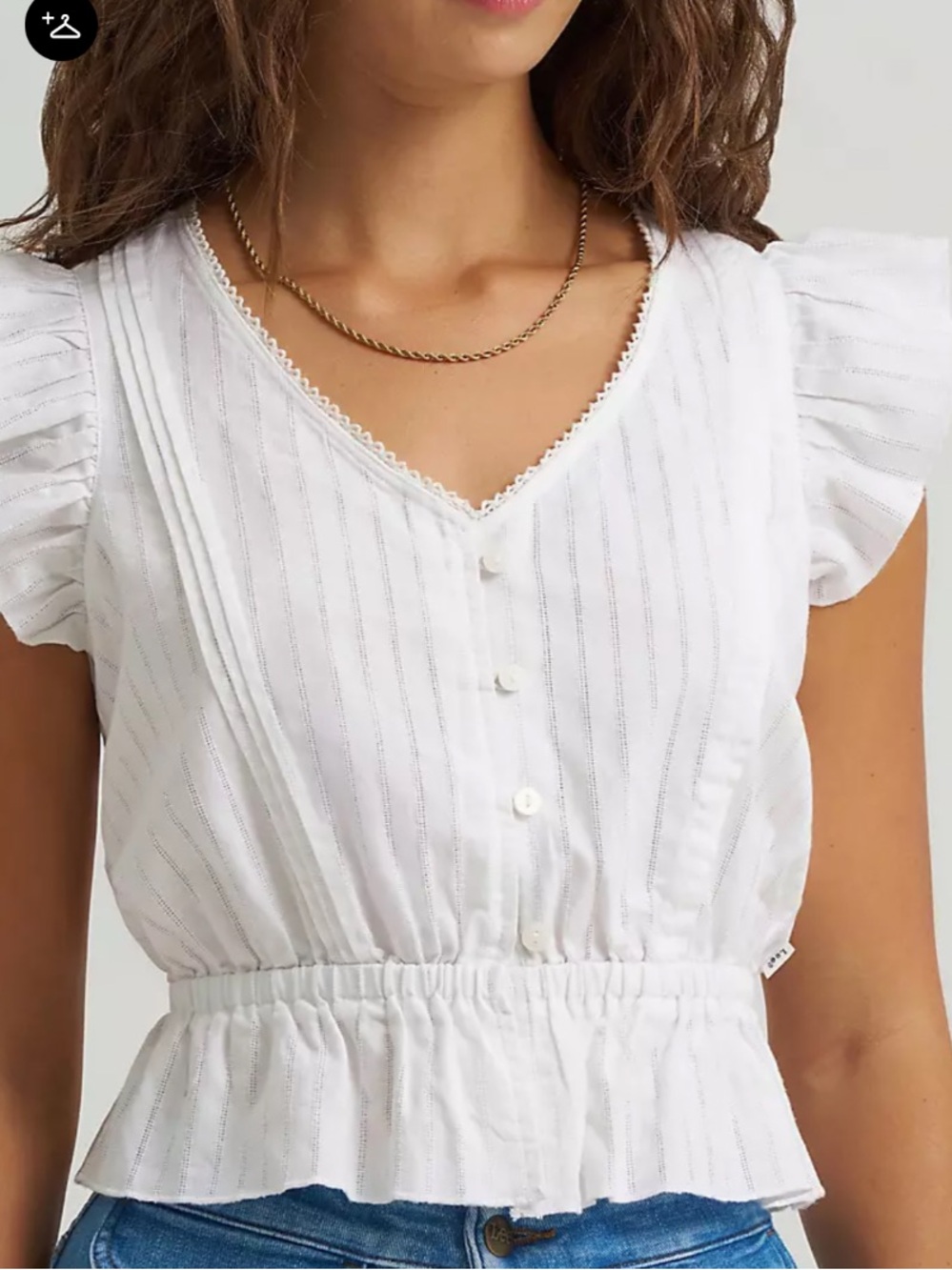 LEE RUFFLE TOP - Picture 5 of 11